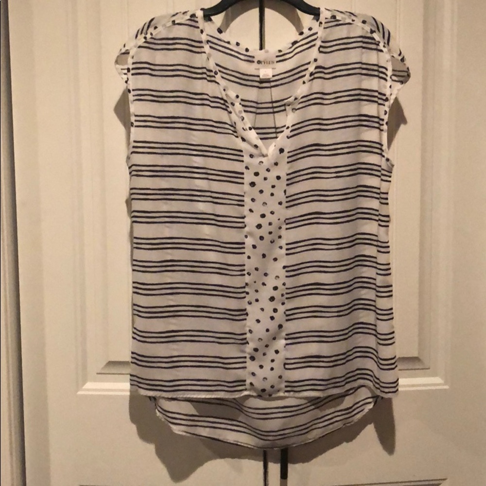 Striped summer top